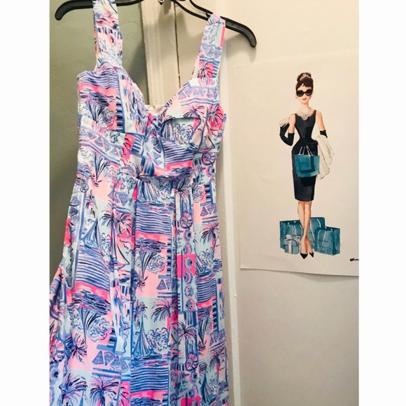 Lilly Pulitzer Cyndi Dress Size 0 – NWT - Picture 5 of 6